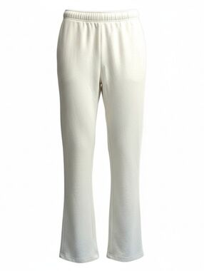 Wild Fable Ivory Wide Leg Lounge Pants Size M Elastic Waist Soft Knit